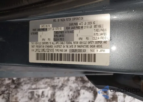 2018 Mazda Mazda6 Sport from USA, damaged, VIN JM1GL1UM6J1321416